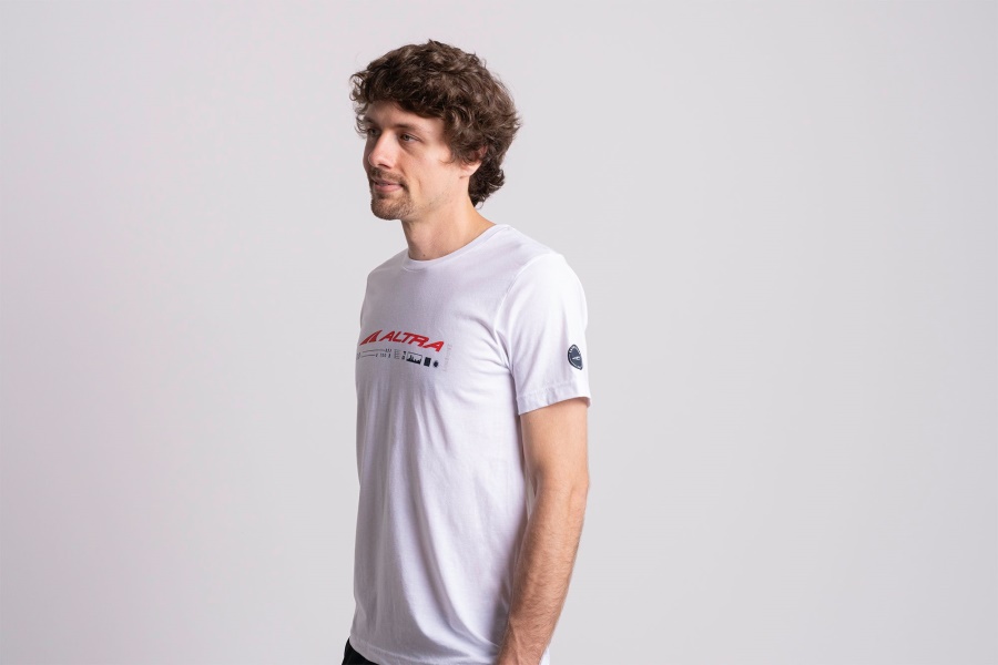 Altra MEN CLASSIC SHORT SLEEVE WHITE-RED