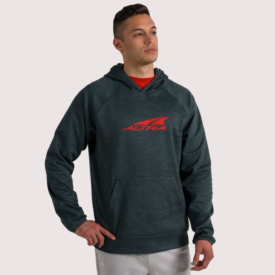 Altra MEN EVERYDAY HOODIE Forest River Heather