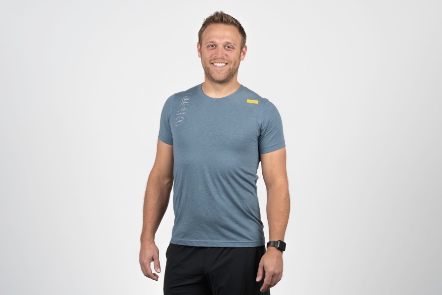Altra MEN LEGEND SHORT SLEEVE BLUE