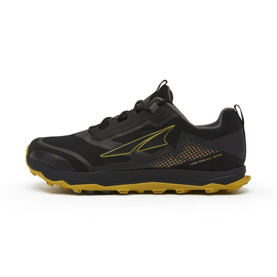 Altra MEN LONE PEAK ALL-WTHR LOW Black-Yellow