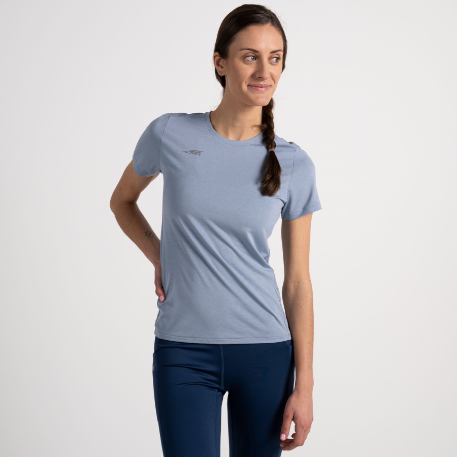 Altra WOMEN CORE SHORT SLEEVE TEE Ashley Blue Heather