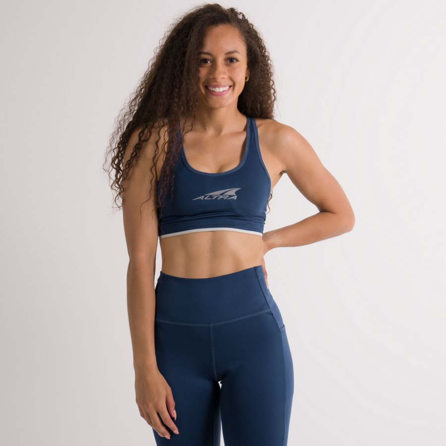 Altra WOMEN CORE SPORTS BRA Moonlit Ocean Blue