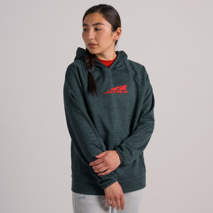 Altra WOMEN EVERYDAY HOODIE Forest River Heather
