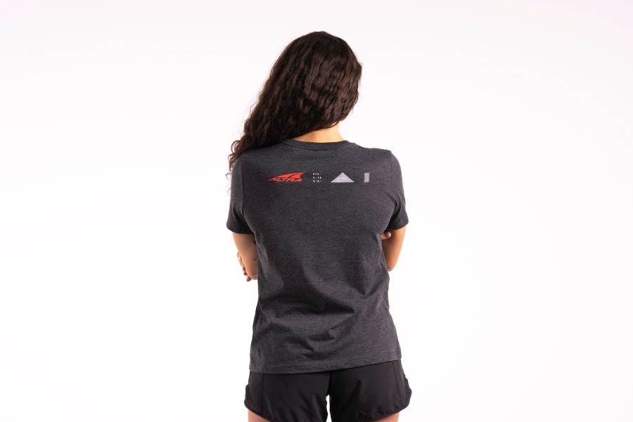 Altra WOMEN HERITAGE SHORT SLEEVE BLACK