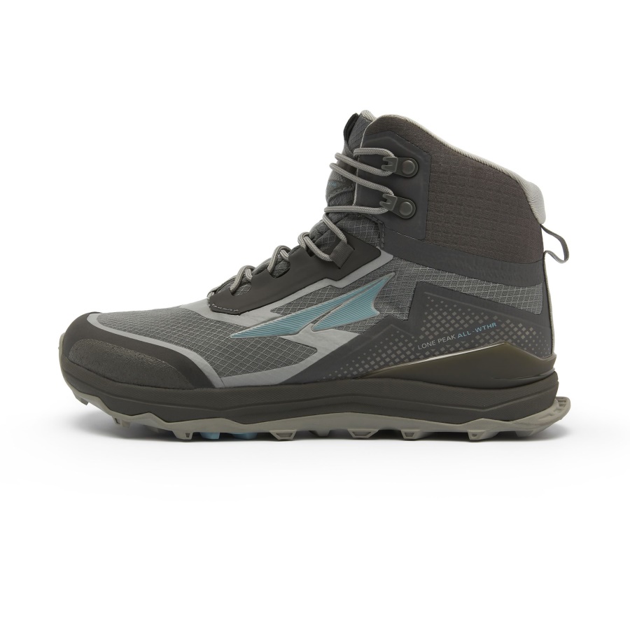 Altra WOMEN LONE PEAK ALL-WTHR MID Gray-Green