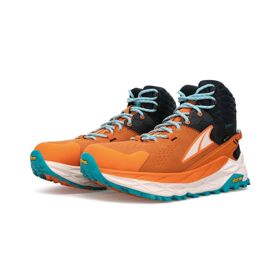 Altra WOMEN OLYMPUS 5 HIKE MID GTX Orange-Gray