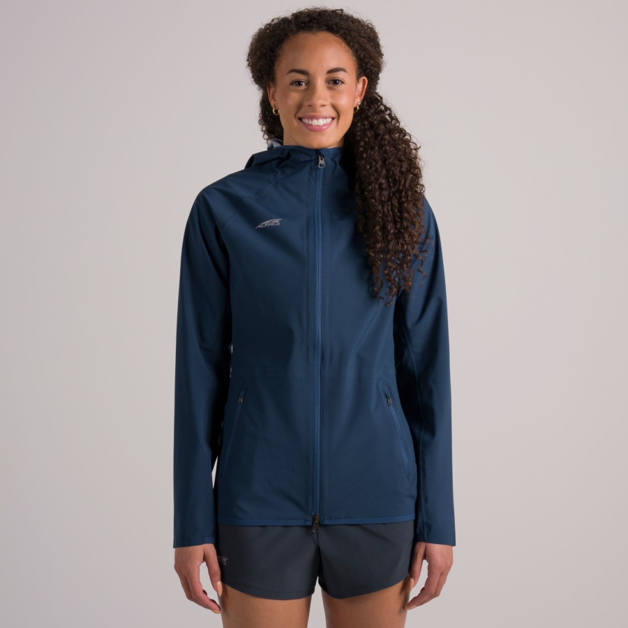 Altra WOMEN WATERPROOF RUN JACKET Moonlit Ocean